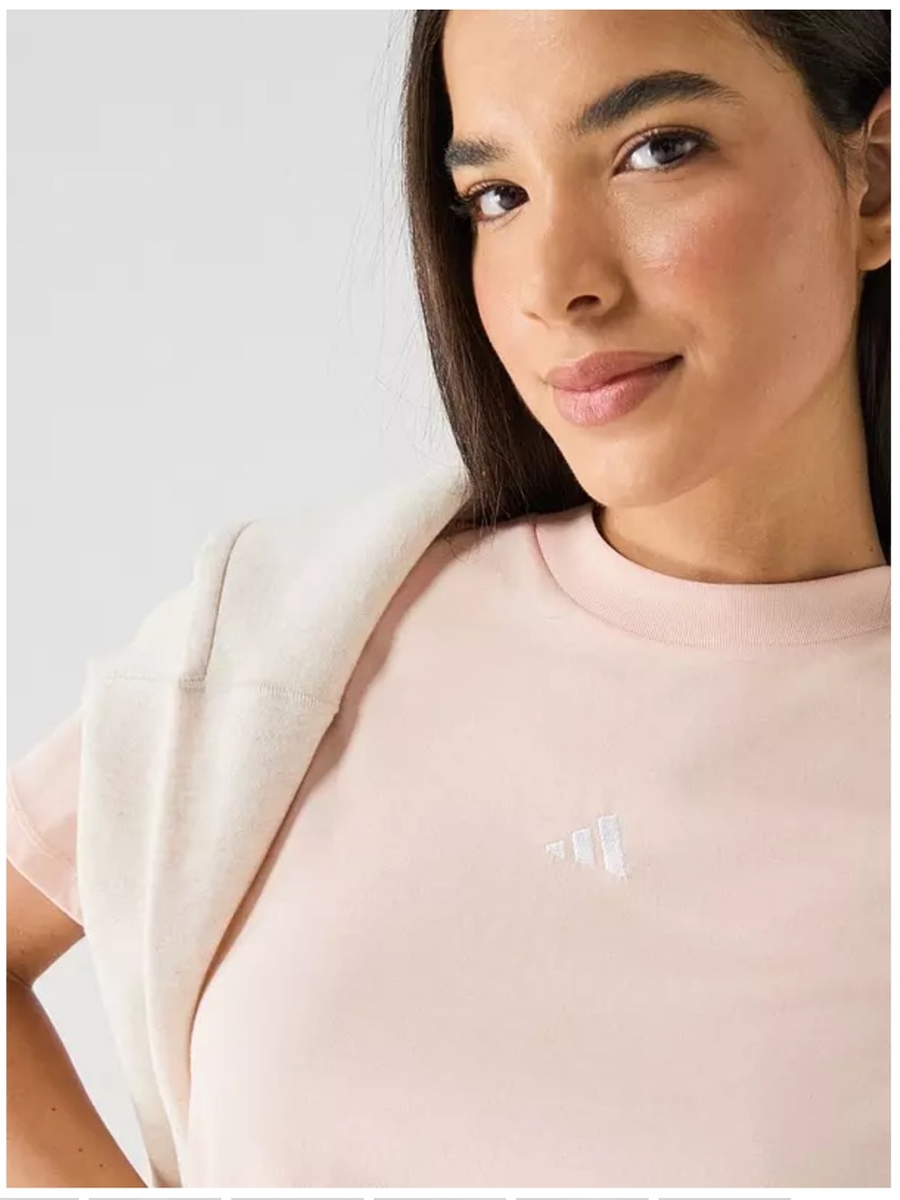 Adidas Essentials Small Logo Tee
